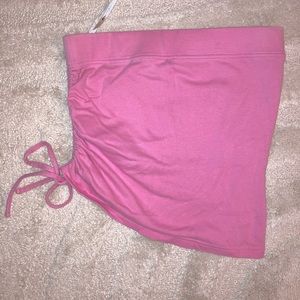 Early 2000s pink crop top